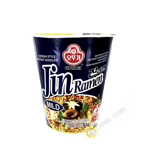 Noodle soup Jin ramen mild cup OTTOGI 65g Korea