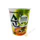 Sopa de Fideos Soon Vegetarian Cup NONGSHIM 67g Corea