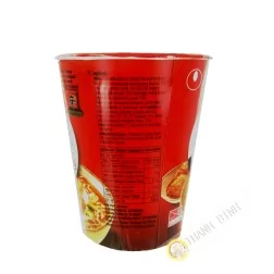 Zuppa di noodle Kim Chi ramen Tazza NONGSHIM 75g Corea