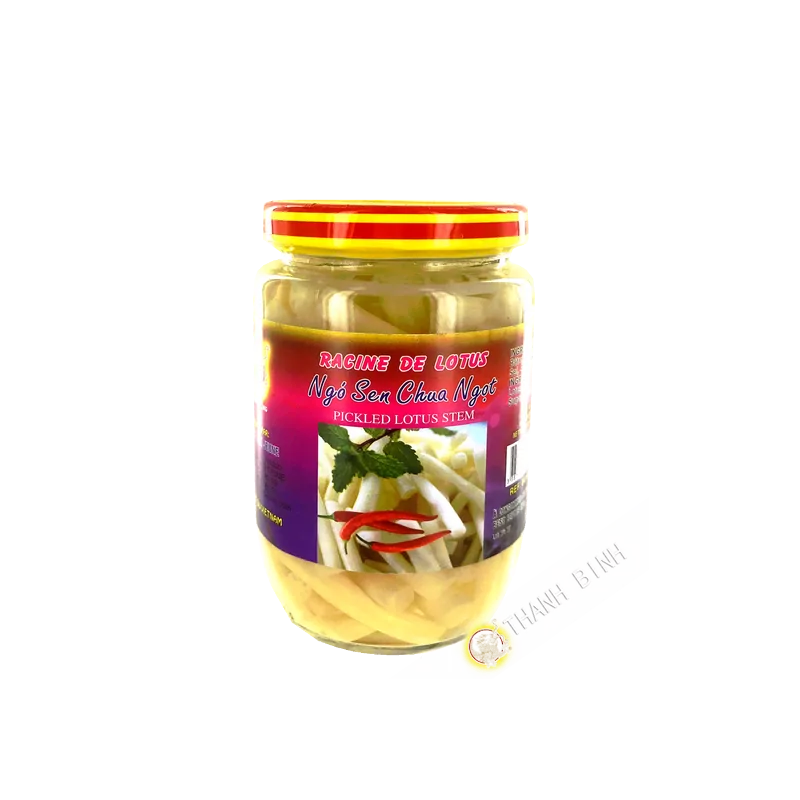 Radice di loto aceto 385g
