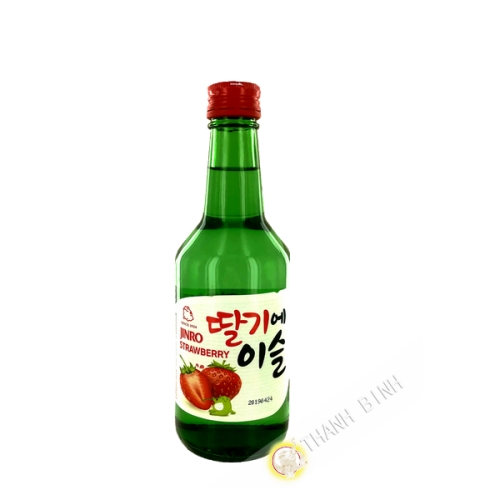 Sake Chamisul soju fragola 350ml 13 ° Corea