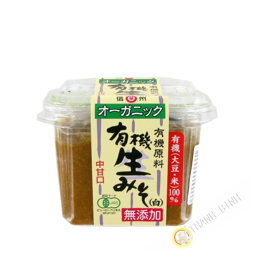 MARUMAM Organic unpasteurized clear miso paste 500g Japan