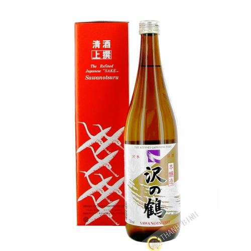 Rượu sake Nhật SAWANOTSURU 720ml 16-Nhật Bản