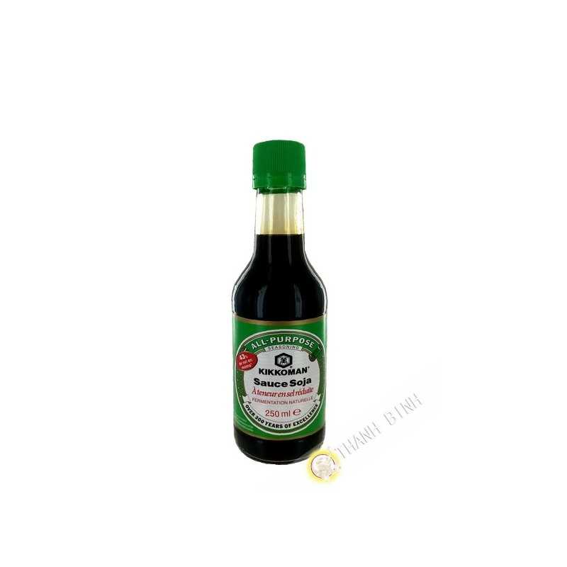 Soy sauce light 43% less salt KIKKOMAN 250ml Netherlands Soy sauce light 43% less salt KIKKOMAN 250ml Netherlands