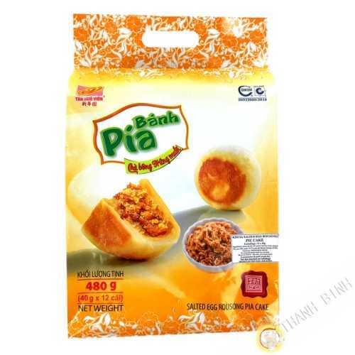 Cake Pia Cha Bong Trung Muoi TAN HUE VIEN 480g Vietnam