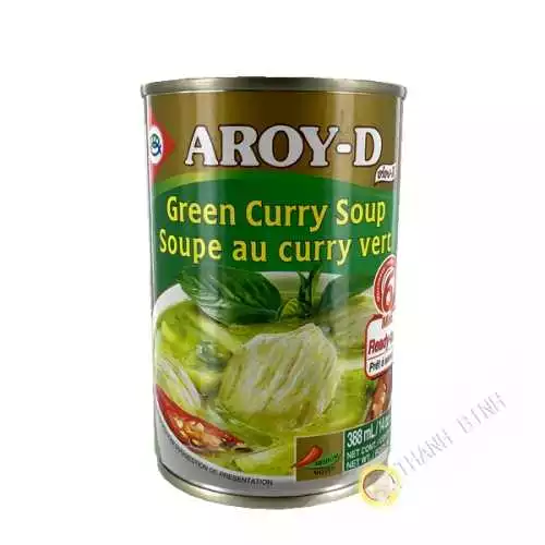Sopa de curry verde AROY-D 400g Tailandia