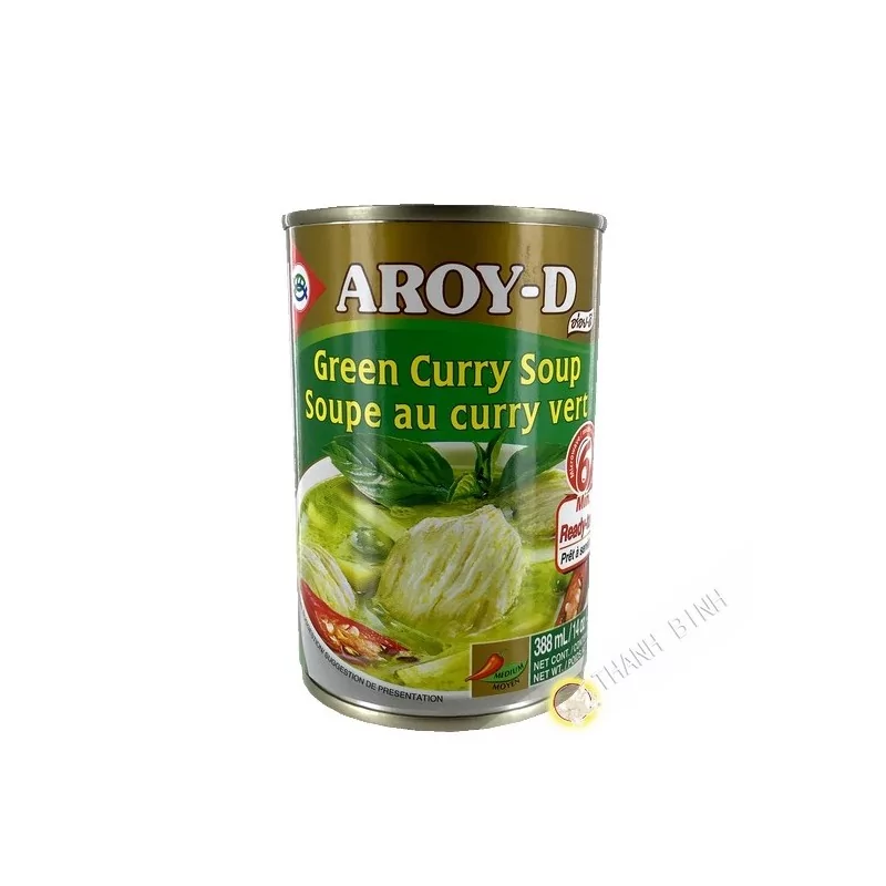 Soupe de curry vert AROY-D 400g Thailande
