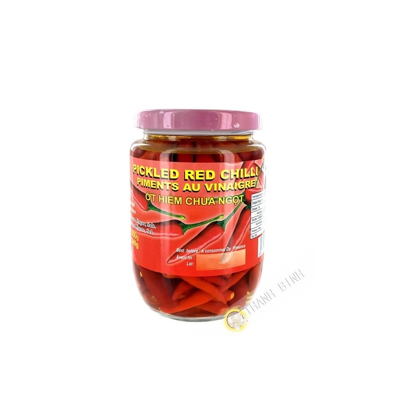 Piments rouge au vinaigre VINAWANG 350 g Vietnam