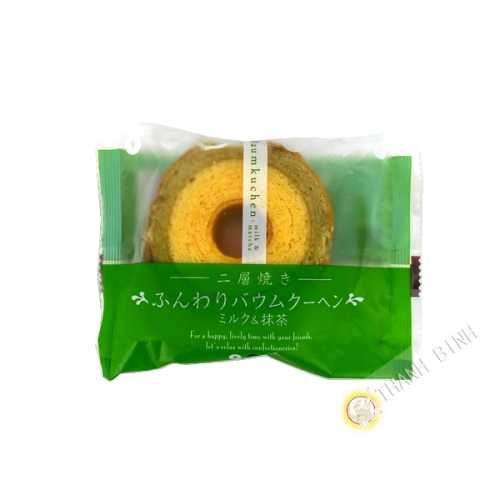 Bamkuchen matcha Kuchen mit Milch TAIYO 75g