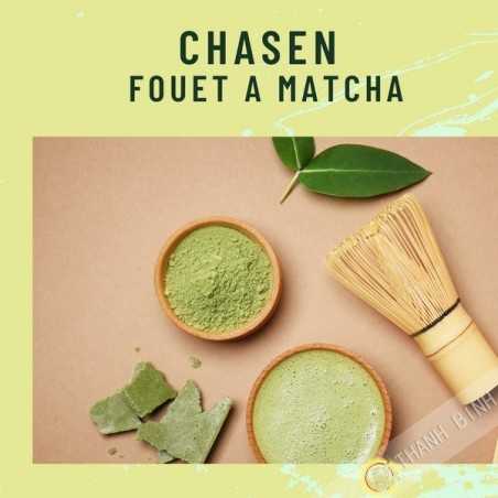 Chasen-matcha Tee Schneebesen aus natürlichem Bambus