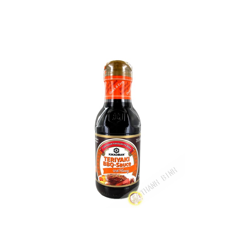 Barbecue-Sauce terriyaki honig KIKKOMAN 250ml niederlande