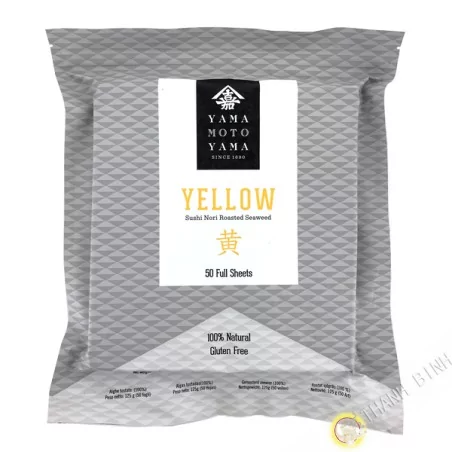 Foglio alghe sushi nori YAMAMOTOYAMA (50 fogli) 125g Corea