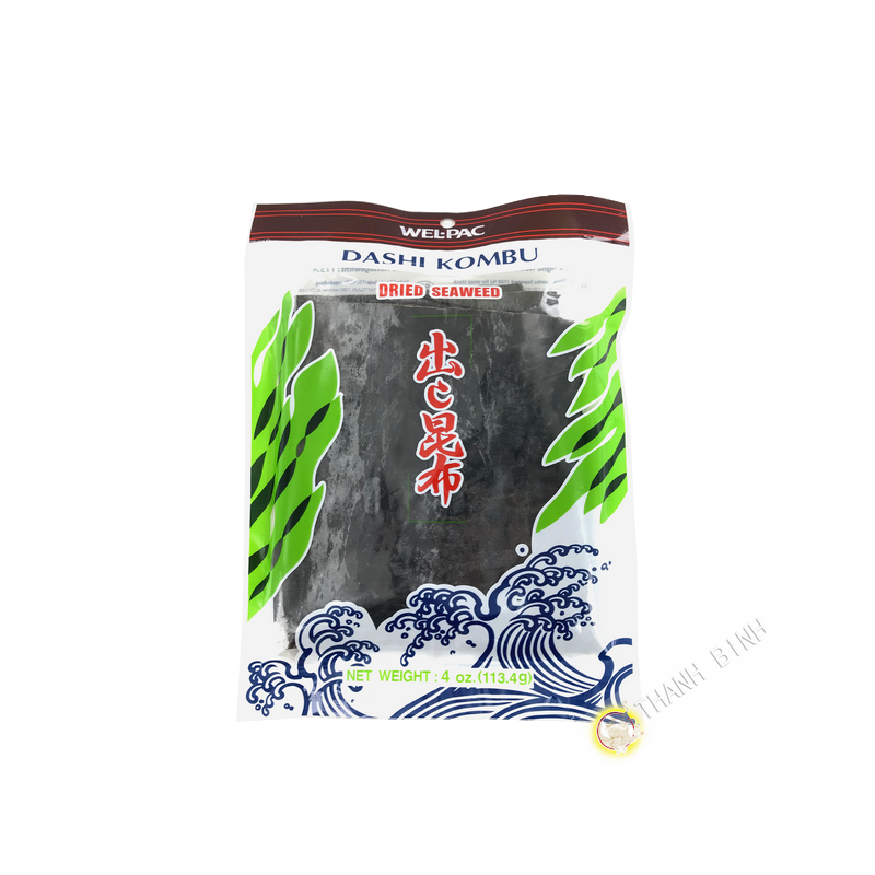 Rong biển làm nước dùng dashi konbu WEL-PAC 113.4g Hàn Quốc Rong biển làm nước dùng dashi konbu WEL-PAC 113.4g Hàn Quốc