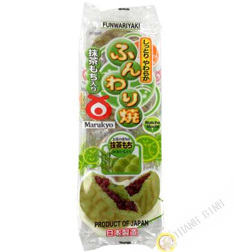 Red beans and green tea cake matcha Dorayaki 5pcs MARUKYO 280g Japan