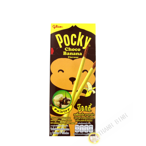 Chocolate biscuit banana POCKY 25g Thailand