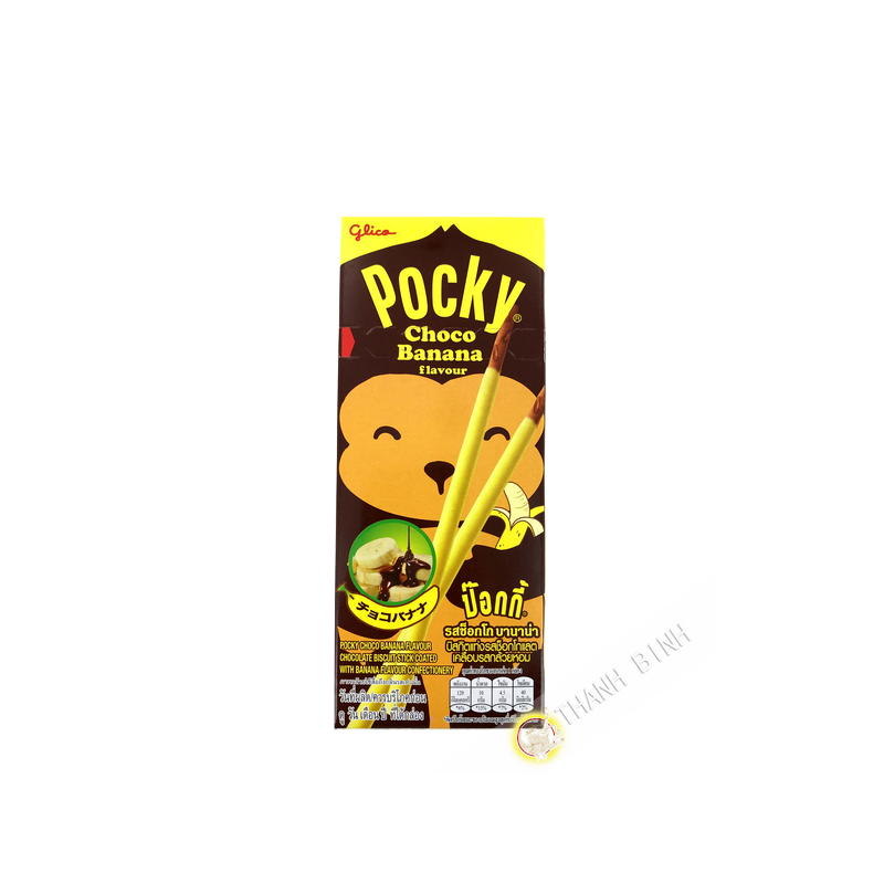 Biscotto al cioccolato banana POCKY 25g Thailandia