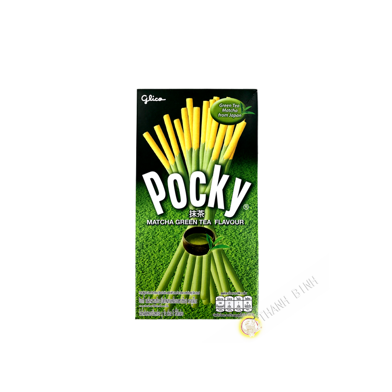 Matcha green tea biscuit POCKY 39g Thailand