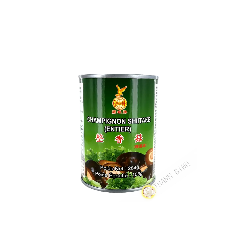 Nấm Shiitake đóng hộp EAGLOBE 284g Trung Quốc Nấm Shiitake đóng hộp EAGLOBE 284g Trung Quốc