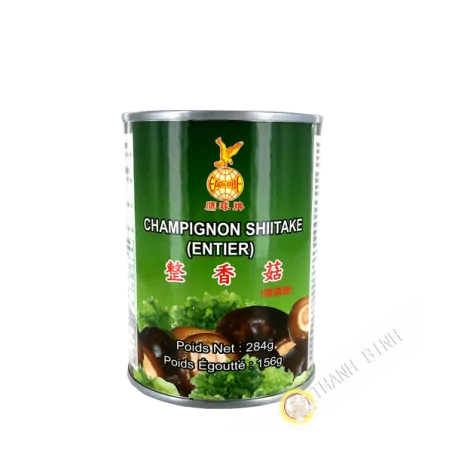 Nấm Shiitake đóng hộp EAGLOBE 284g Trung Quốc