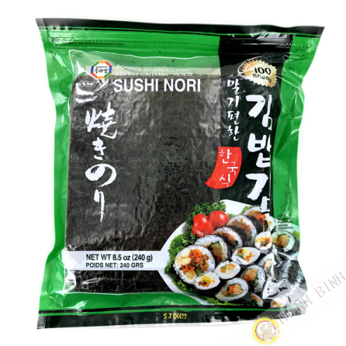 Foglio alghe sushi nori SURASANG (100 fogli) Corea