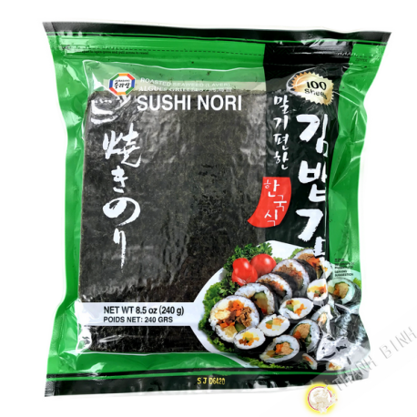 Blatt Seetang sushi nori SURASANG (100 Blatt) Korea