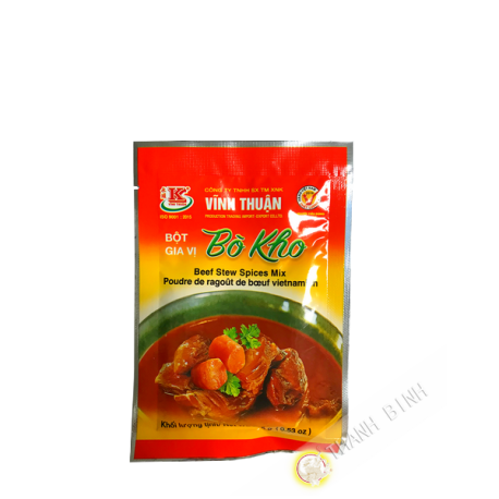 Spice stew beef bo kho powder VINH THUAN 15g Vietnam