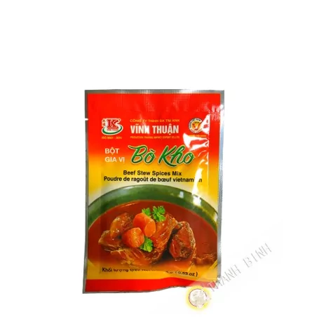 Spice stew beef bo kho powder VINH THUAN 15g Vietnam