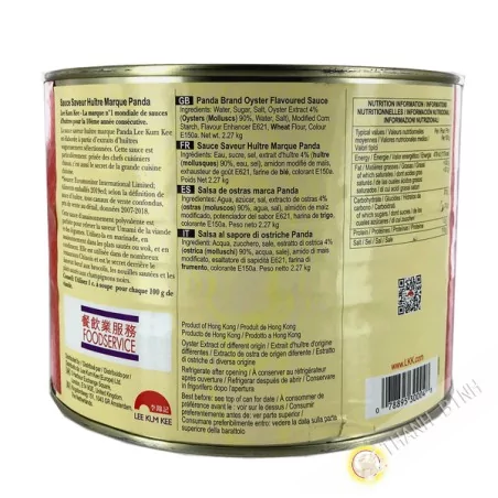 Salsa de ostras panda LEE KUM KEE 2.27 kg HONG KONG