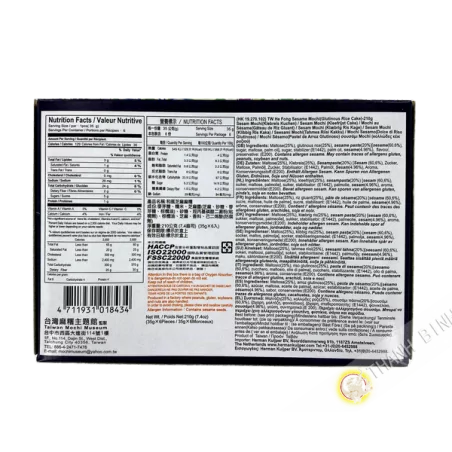 Mochi vừng ROYAL FAMILY 210g Đài Loan