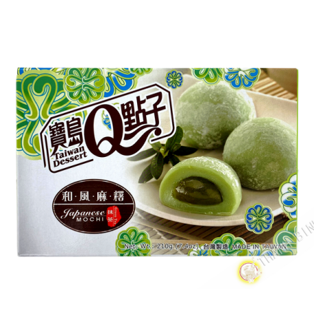 Mochi Tè verde, FAMIGLIA REALE 210g Taiwan