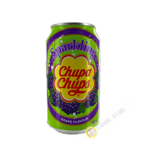 Chupa chups grape soda drink 345ml Korea