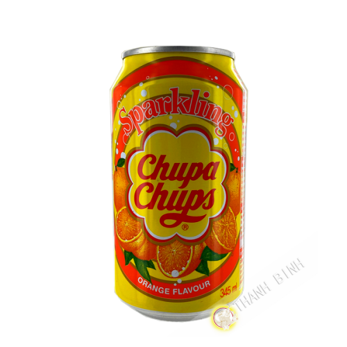 Chupa chups orange soda drink 345ml Korea