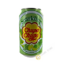 Chupa chups melón y crema refresco bebida 345ml Corea