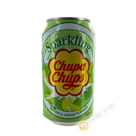 Chupa chups melon and cream soda drink 345ml Korea