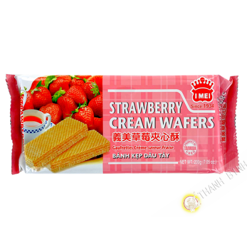 IMEI strawberry wafer 200g Taiwan