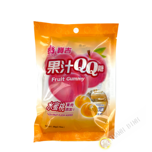 Candy Gummy peach IMEI 88g Taiwan
