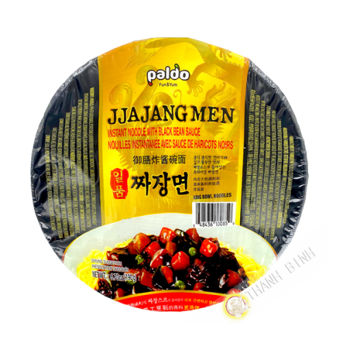 Instant-Nudeln mit schwarzer Bohnensauce jjajangmen PALDO 190g Korea