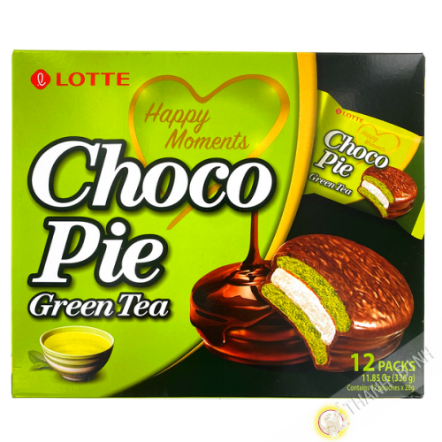 Gateaux choco pie the vert LOTTE 336g Corée