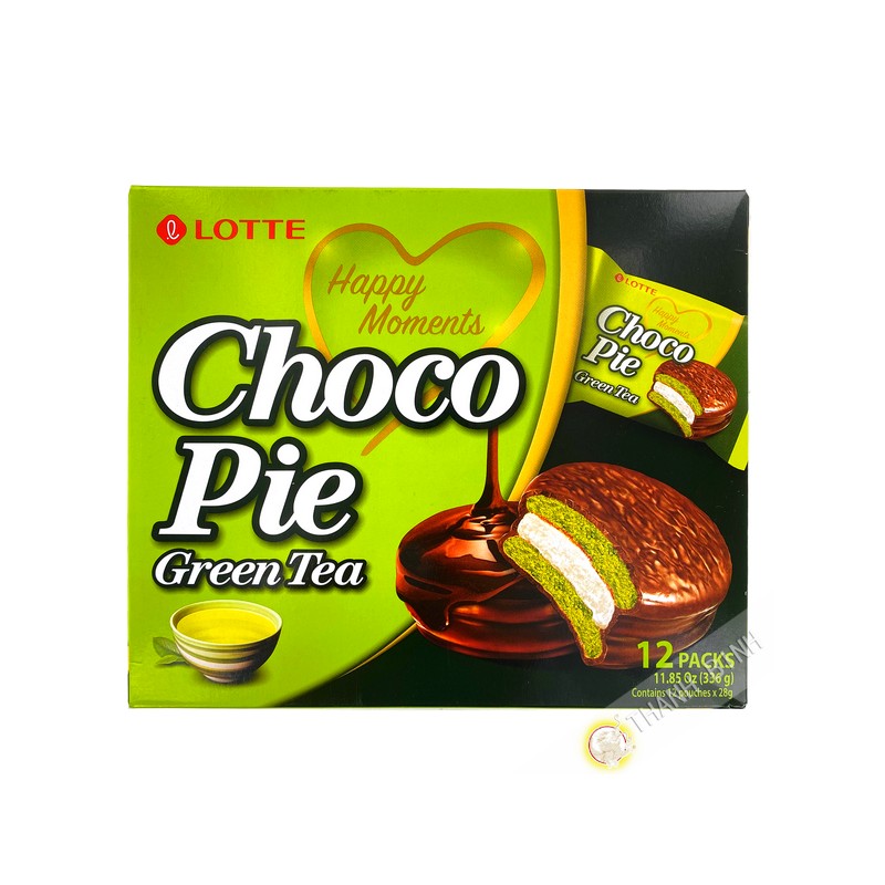 Kuchen choco pie the Green LOTTE 336G Korea