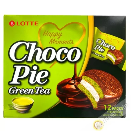 Gateau choco pie the vert LOTTE 336g Corée