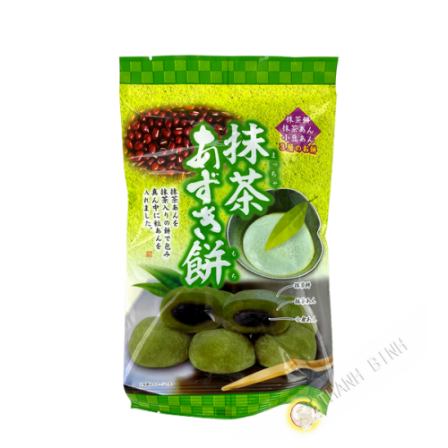 Mochi cake green tea matcha red bean azuki 147g Taiwan