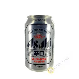 Birra Asahi Super Dry in lattine da 330 ml Giappone