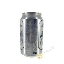 La cerveza Asahi Super Dry en latas de 330 ml de Japón