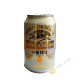 La cerveza Kirin ICHIBAN en una lata de 330 ml de Japón