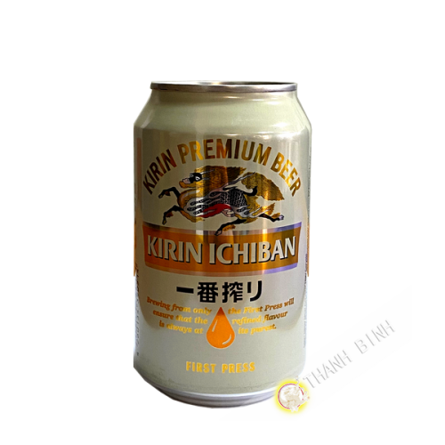 Bière Kirin ICHIBAN en canette 330ml Japon