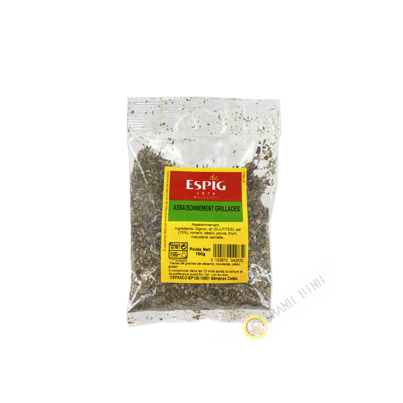 Seasoning grill ESPIG 100g Seasoning grill ESPIG 100g