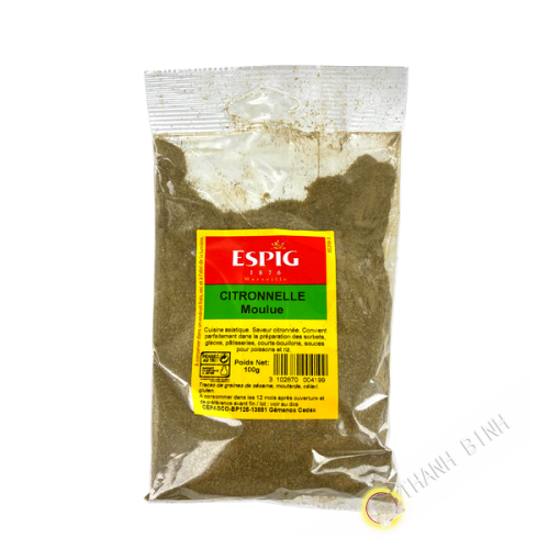 Ground lemongrass ESPIG 100g