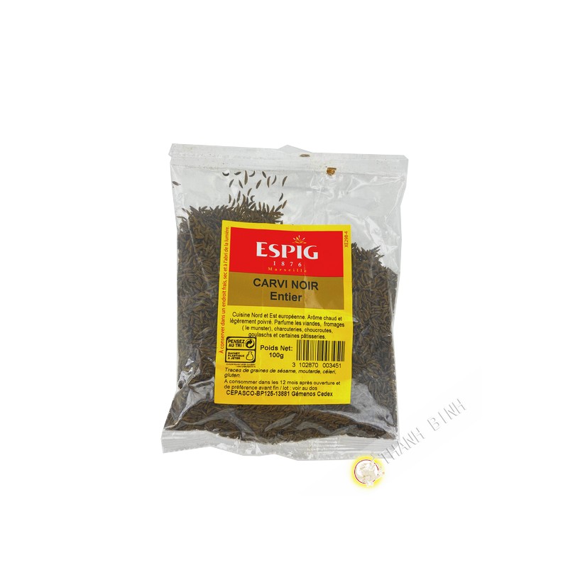 Intero nero cumino ESPIG 100g