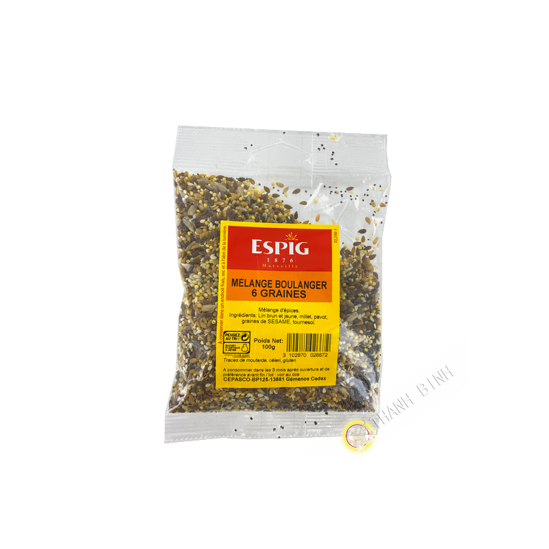 Baker mix 6 semi ESPIG 100g Baker mix 6 semi ESPIG 100g