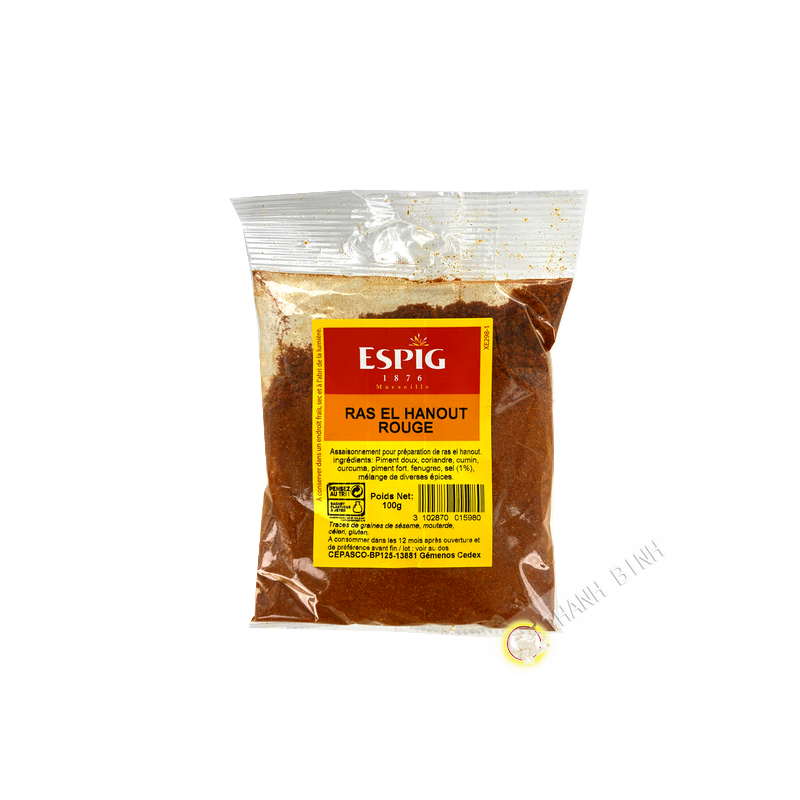Ras El Hanout Rosso ESPIG 100g Ras El Hanout Rosso ESPIG 100g
